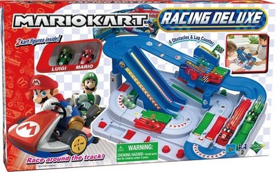 Epoch Super Mario Kart Racing Deluxe Rennbahn mit Auto Neu mit OVP Autorennbahn