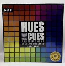 Hues and Cues Board Game Family Party Game Color Guessing