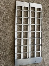 Apex Dual Runner Shed Ramps with Aluminum Serrated Rungs 