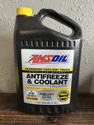 AMSOIL Passenger Car Light Truck Antifreeze Coolant 50/50 Premix 1 Gallon ANTPC1