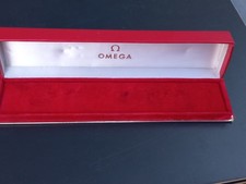 Ancienne Authentique Boîte Montre OMEGA 5,6 x 25,5 x 2,5 cm Swiss Made