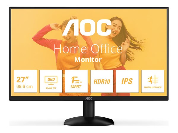 AOC Q27B35E 27 Zoll Wqhd IPS Panel 16:9 75 Hz Monitor-image