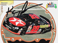 KENNY IRWIN - AUTOGRAPHED - 1999 MAXX - CARD #56    [ Y- 25 ]