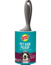 Scotch-Brite Pet Hair Extra Sticky Lint Roller 95 Sheets Dog Cat Fur Remover