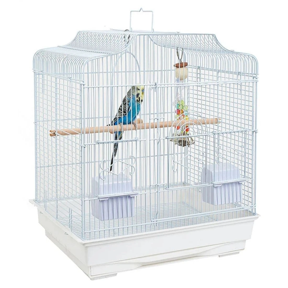 Rainforest Bird Cage Costa Rica Budgie Canary Finch Cages with Tray 36x46x52 cm
