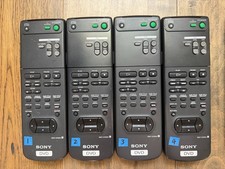 Original Sony RMT-D100A RMT-D100U DVD Remote Control Tested Working Free Ship