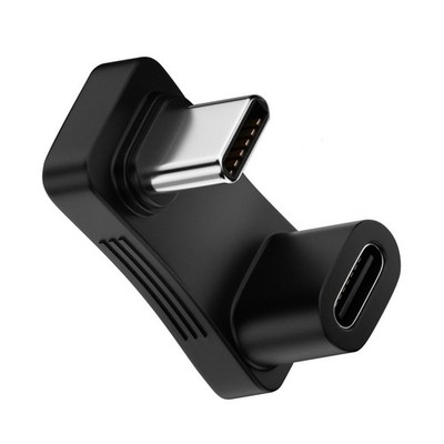 Type-C Female To Type-C Male Widening U-Shaped Connector For Steam Deck Console