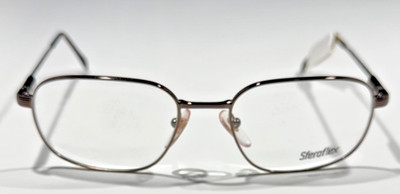 Sferoflex Eyeglasses Frame 2081-273 Women's Brown Metal 53-18-135 w/ Case