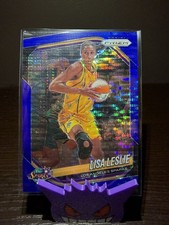 2025 Panini Prizm Lisa Leslie Blue Pulsar Refractor Numbered 83/199 #106