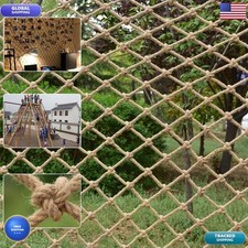 Bunifa Safety Hemp Rope Net Kids Climbing Safety Net Children Rope Neting