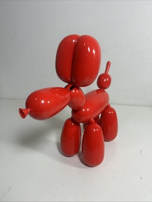 Squeakee The Balloon Dog Interactive Red Balloon Pet Toy Dog