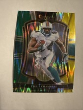 2025 Panini Select -Premier Level Chris Chambers #199 Green & Yellow Shock Prizm