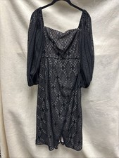 NWT Alice Olivia Black Dress Size 4 Retail $485