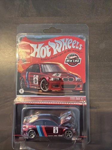 Hot Wheels 2024 Red Line Club Exclusive RLC 2006 BMW M3 with Case