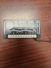 Radio Design Labs RDL ST-MPA2 Stick On Dual Mic Phantom Adapter ST MPA2