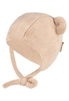 BabymüTze Sterntaler InkamüTze Teddyflausch Beige GrößE 49 Mit Ohren Und