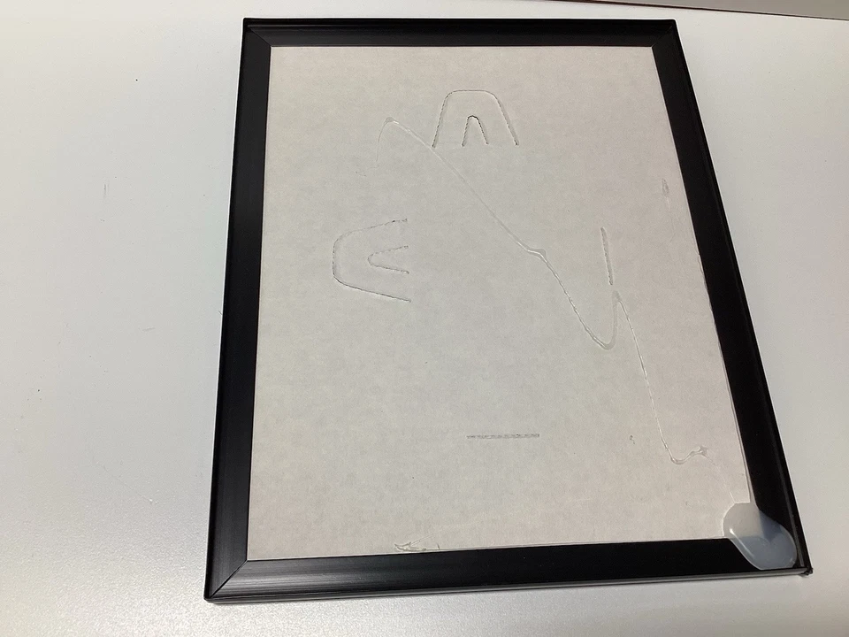 Vintage Mike Piazza e Bernie Williams Harrison Woods Emoldurado - Imagem 3 de 4