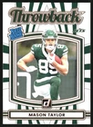 2025 Donruss Optic Mason Taylor Base (RAW)