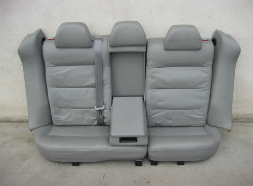 LEDER Rücksitzbank VW Passat 3BG Variant grau Rückbank Ausstattung