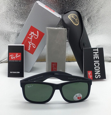 Grün RAY-BAN JUSTIN SONNENBRILLE (RB 4165 54-16MM ) NRT-9428