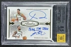 GIANNIS ANTETOKOUNMPO LILLARD BGS 8.5 2023 FLAWLESS DUAL INSCRIPTIONS AUTO 02/10