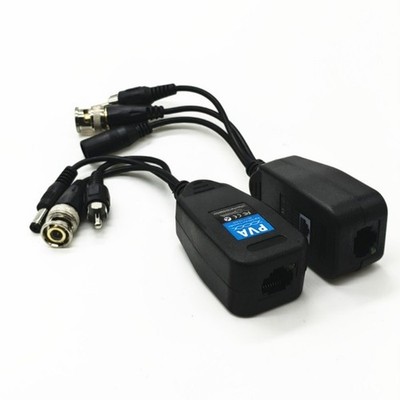 8MP BNC CCTV Cable RJ45 Passive BNC Twisted Pair 3 in 1 Coaxial Video Cable