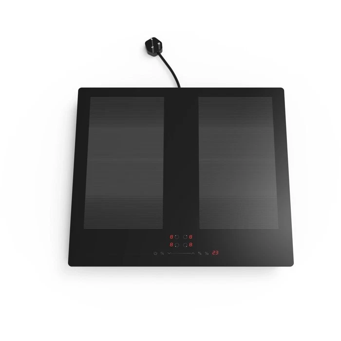 60cm Plug-in Induction Hob Flex Zone 13 Amp Black Glass UBFLEX60 Touch Control