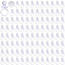 100 Pieces 2.75 Inch Plastic Pacifier for Baby Shower, Baby Shower Pacifier f...