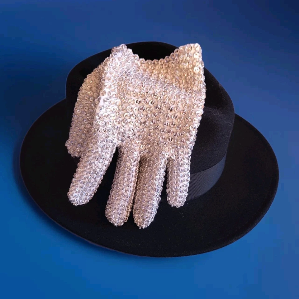 Michael Jackson Exact Replica Crystal Glove (Biopic, Thriller, Bad, Dangerous) - Image 2 of 4