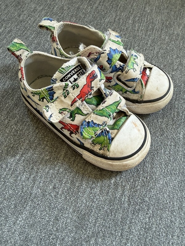 Converse Chuck Taylor All Star Dinoverse Sneakers Size 5 Toddler