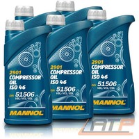 Mannol 5X 1 L Liter Compressor OIL ISO 46 KompressorÖL Kompressor ÖL Kompressor
