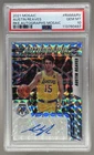PSA 10 AUSTIN REAVES 2021-22 Panini Mosaic Autographs AUTO RC Prizm