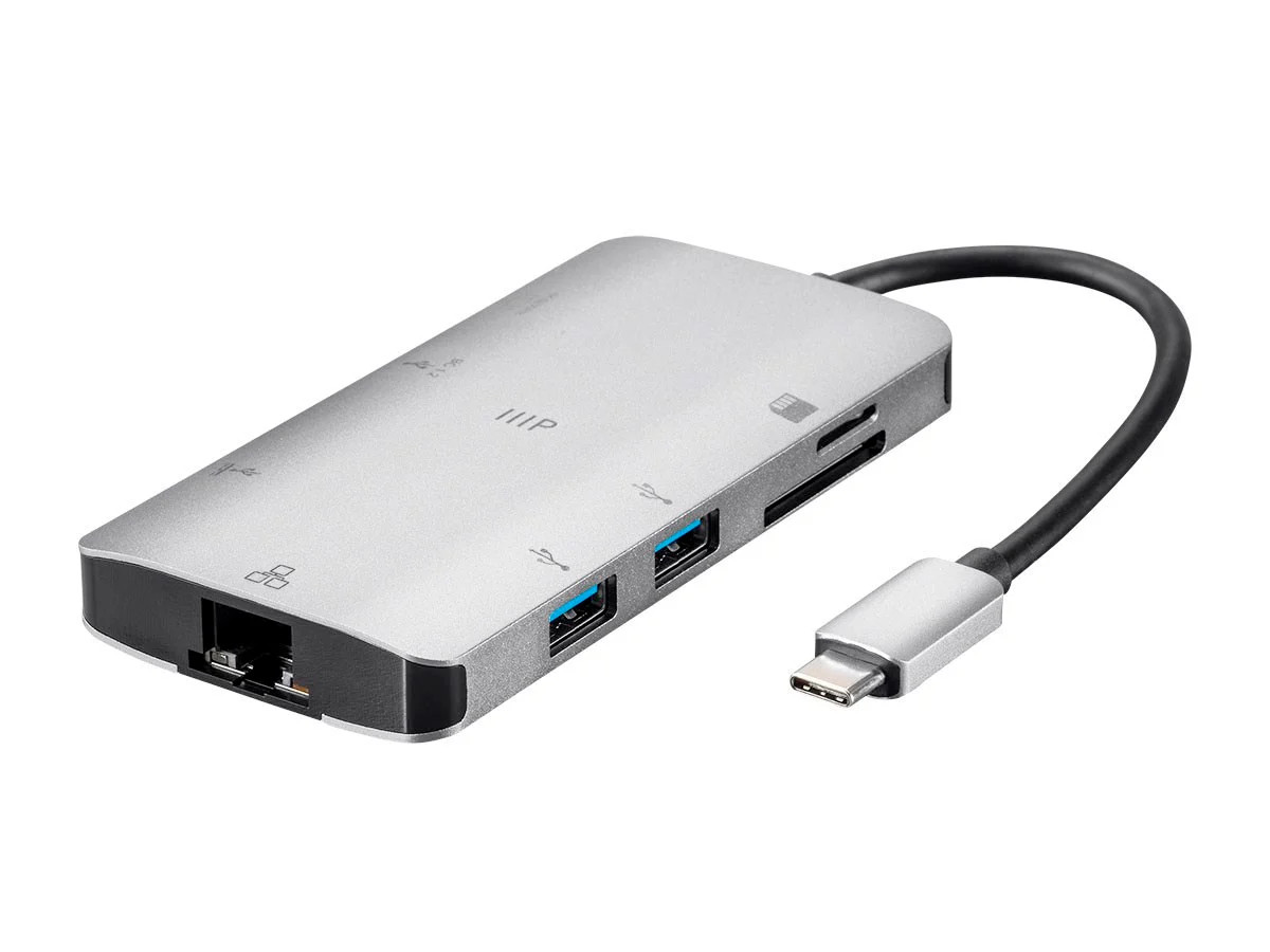 Lunar Year Sale Consul Series USB-C HDMI Adapter w/ Gigabit Ethernet, 3-Port USB 3.0, SD/microSD Reader – Monoprice® — photo 2