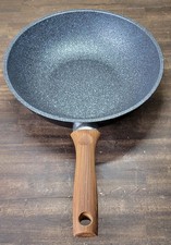 Padella antiaderente flonale 11" padella alluminio forgiato padella senza PFOA