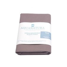 Taie d'oreiller BIO 65 x 65 cm, coloris gris