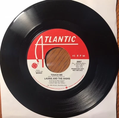 Laurie And The Sighs - Touch Me - Promotional Copy ‘80, M- Unplayed, Mono/Stereo - image 1 of 2