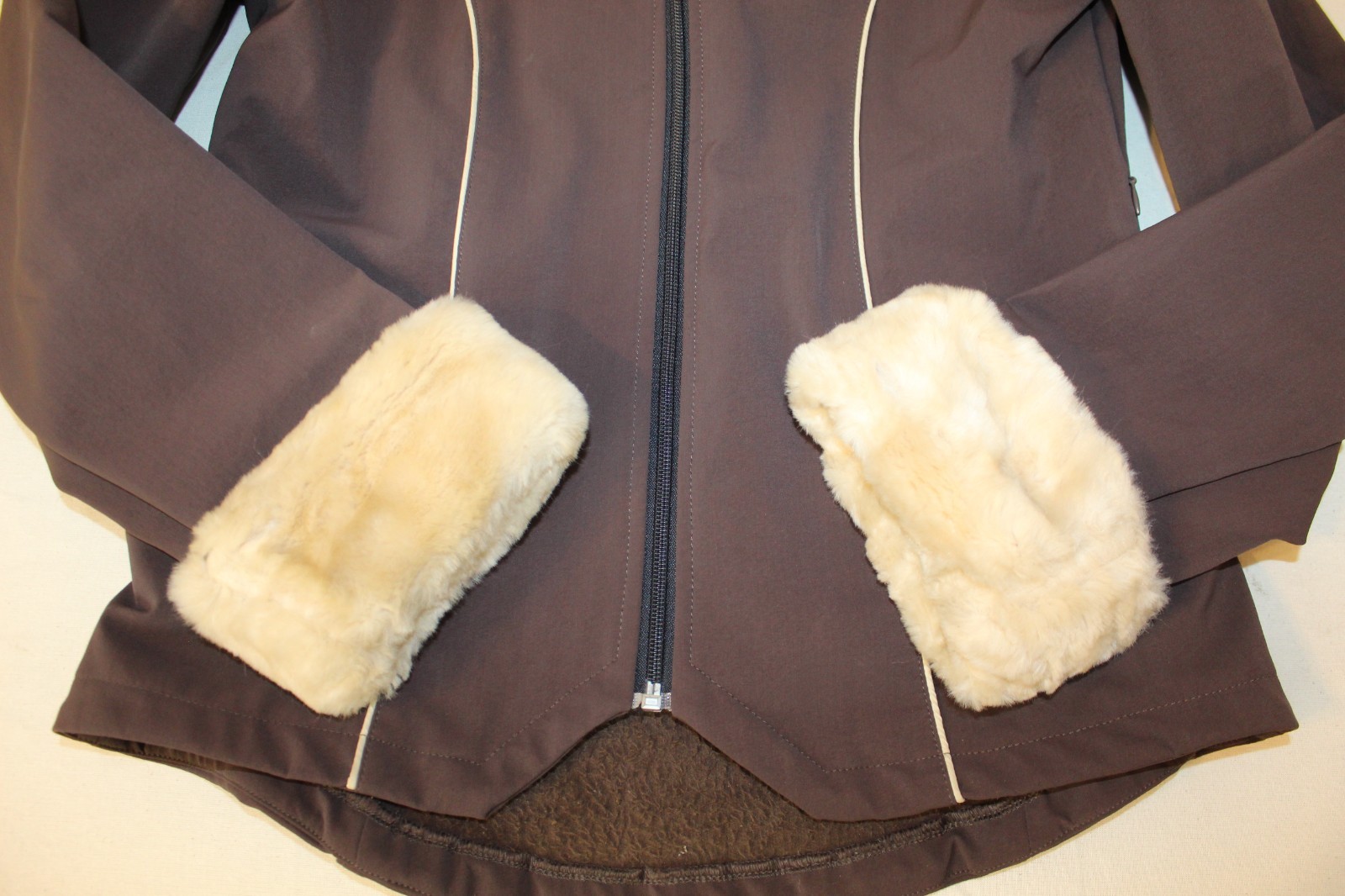 Womens Small - EQUINE COUTURE Equestrian Chocolate Brown Jacket