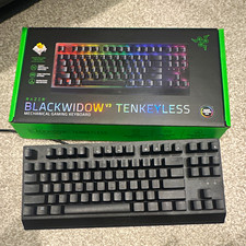 Razer BlackWidow V3 Tenkeyless Illuminated Mechanical Gaming Keyboard Black
