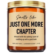 9 oz Funny Scented Candle, Book Lovers Gift, Reading, Bookworm, Librarian, Nerd