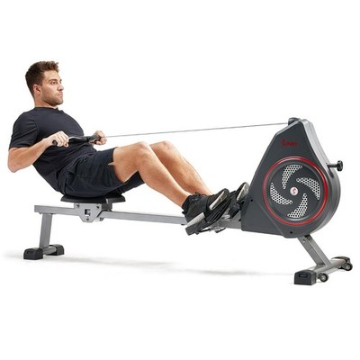 Sunny Health & Fitness Air Magnetic Rowing Machine Full Workout Home Training