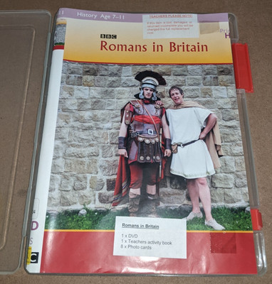 BBC Romans in Britain: History Age 7-11 - Learning Pack, Includes DVD