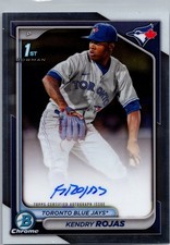 2024 Bowman Chrome #CPA-KR Kendry Rojas Prospect Autographs