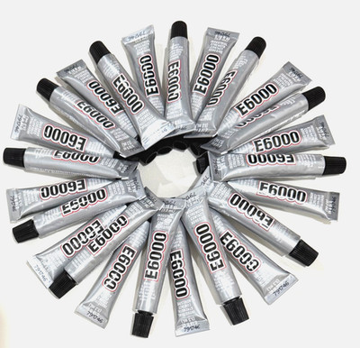 E6000 Glue Crystal Rhinestone Jewelry Gem Adhesive .18oz 24 MINI SAMPLE TUBES