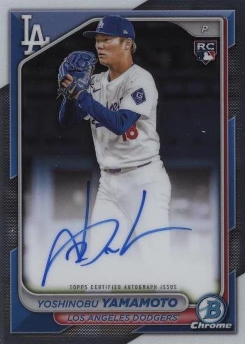 2024 Bowman Chrome - Yoshinobu Yamamoto #CRA-YY for sale | eBay