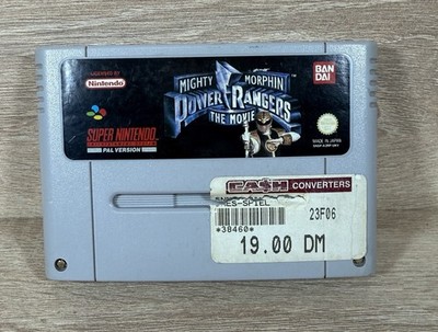Mighty Morphin Power Rangers the Movie - Modul - Super Nintendo SNES
