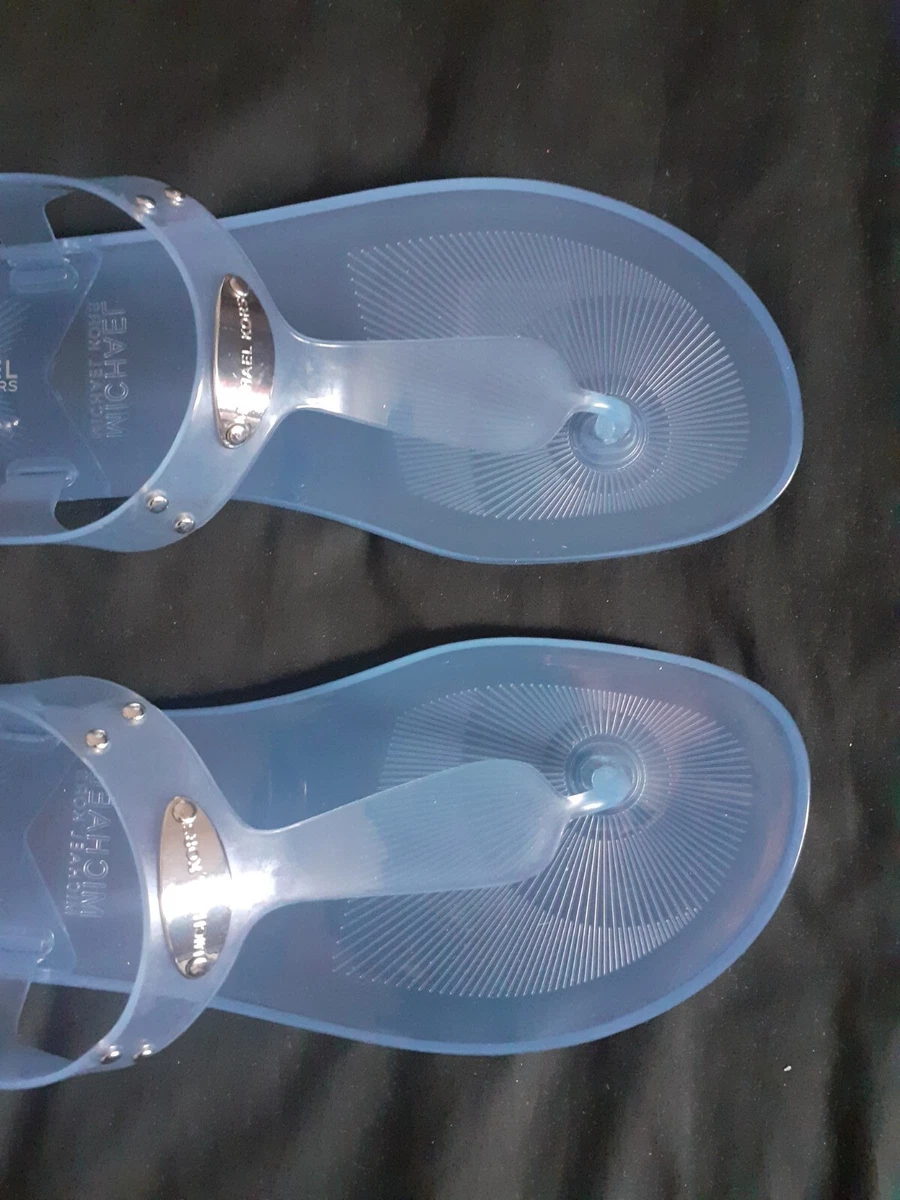 Michael kors deals clear jelly sandals