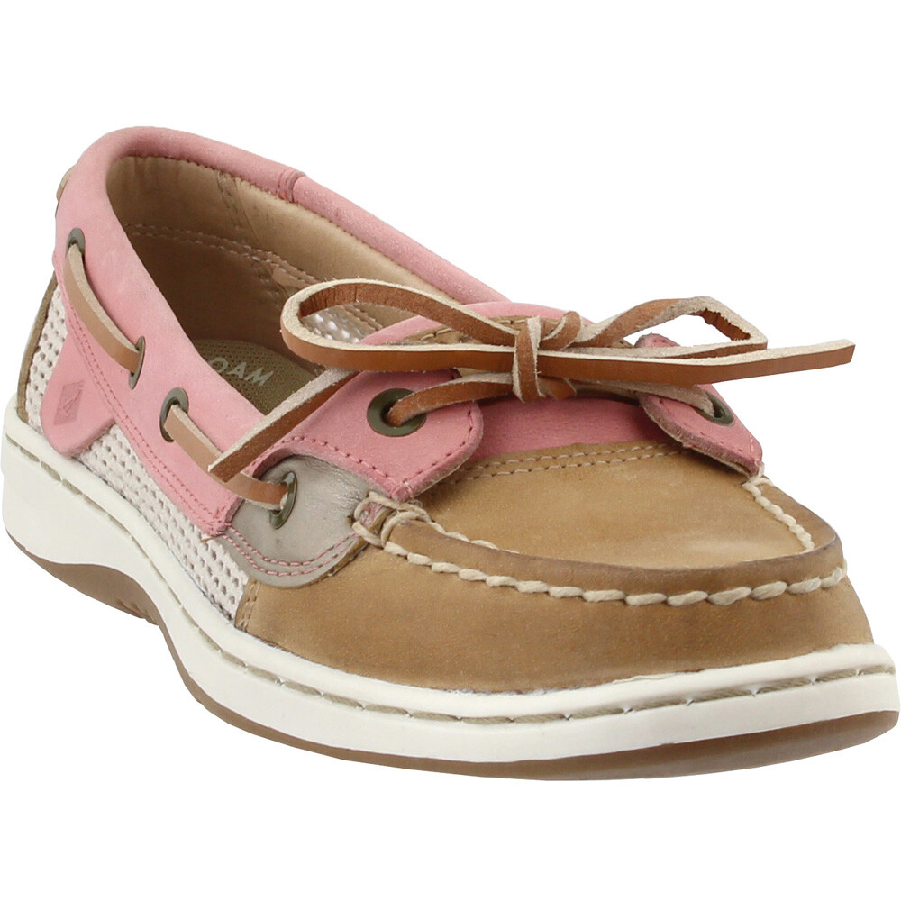 Sperry Angelfish Open Mesh Boat Womens Brown Flats Casual STS82770
