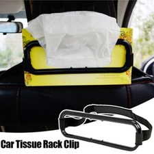 Car Tissue Rack Clip Car Universal Sun Visor Napkin Box Seat Back Tissue Holder