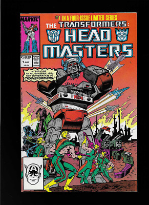 MARVEL TRANSFORMERS (1987) #1 1st app HEAD MASTERS + MANY MORE KEY