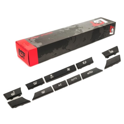 Klimabedienteil Druckknopf Set 11-teilig 61319313922 für BMW 5er F07 F10 F11 F18